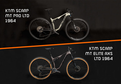 KTM Scarp MT Pro & Elite LTD64: Edições Especiais
