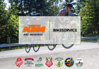 KTM Bike Industries - Marca Oficial Granfondos BikeService 2024