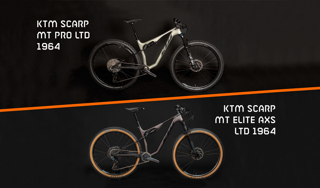 KTM Scarp MT Pro & Elite LTD64: Edições Especiais