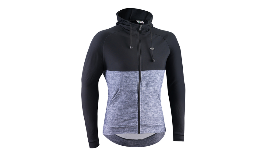 BLUSAO GSG TWICE PRETO/CINZA 
