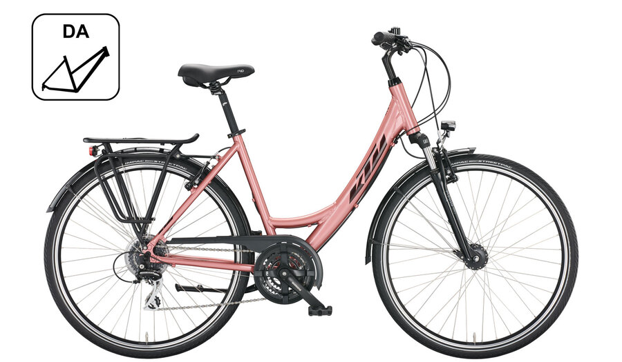 BICICLETA KTM LIFE JOY ROSA DA 2022 