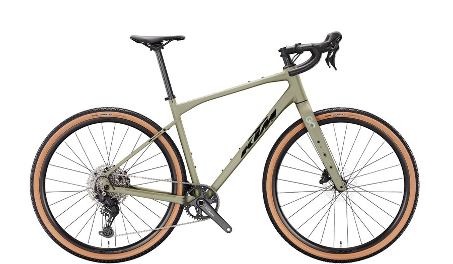 BICICLETA KTM GRAVELATOR 25 CARGO GREEN MATT 26 (57cm)