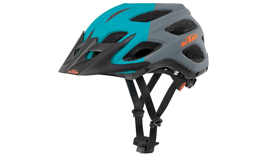 Casco De Bicicleta Raptor 3 MTB Con LED Y Visera Extraíble, Color Negro/rojo, Talla M