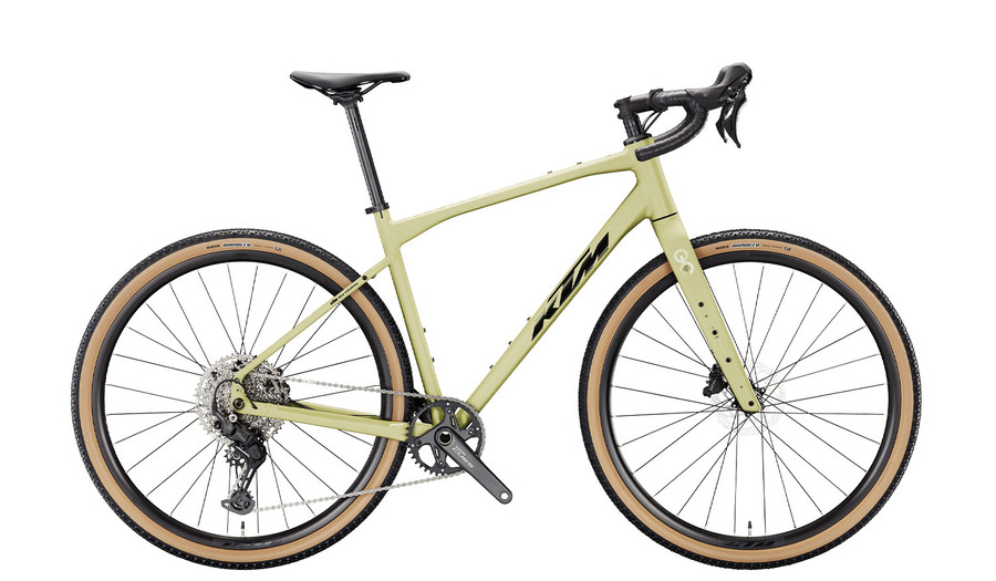 BICICLETA KTM GRAVELATOR 25 MINERAL GREEN MATT 26 (52cm)