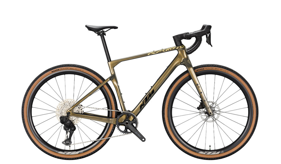 BICICLETA KTM GRAVELATOR ELITE Di2 OLIVE PEARL 27 (57cm)
