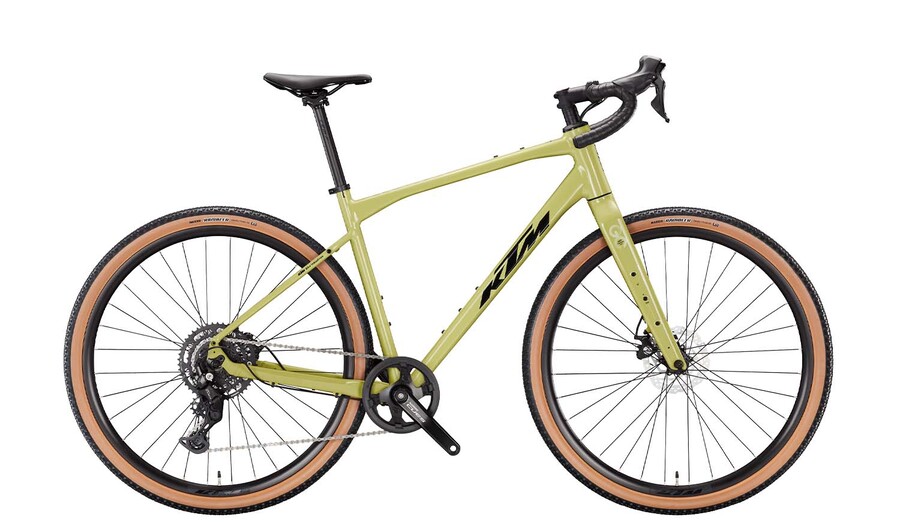 BICICLETA KTM GRAVELATOR 30 KEEN GREEN 26 (59cm)