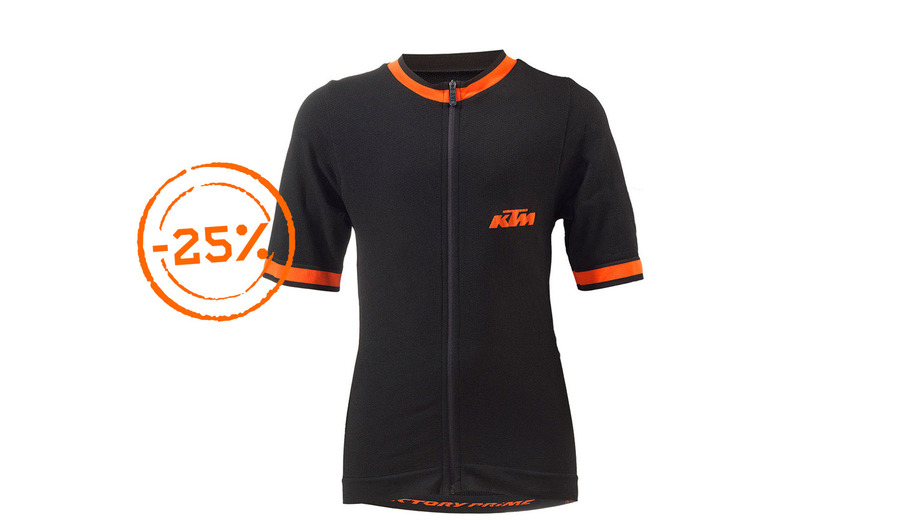 CAMISOLA KTM FACTORY PRIME M/CURTA 6591840(S)