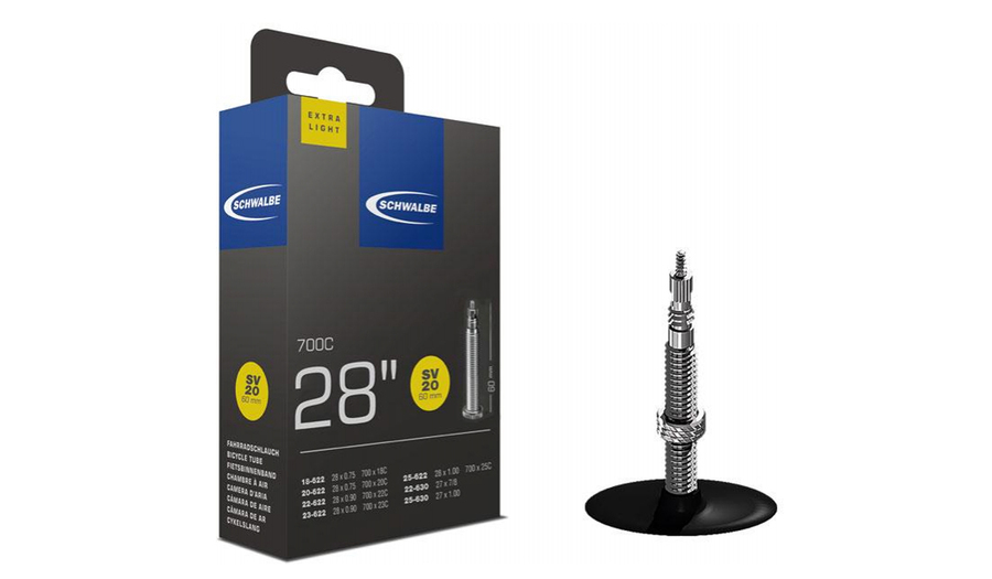 CAMARA SCHWALBE 700*18/28 EXTRXLIGHT 60mm SV20