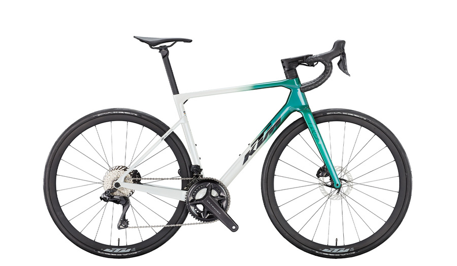 BICICLETA KTM REVELATOR ALTO MASTER WHITE+JUNGLE 26 (49cm)