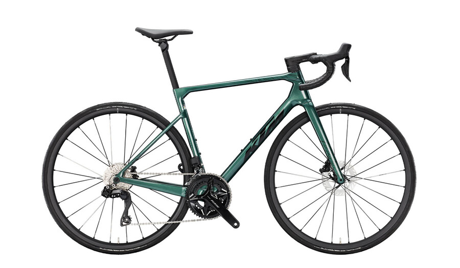 BICICLETA KTM REVELATOR ALTO ELITE Di2 GREEN (49cm)