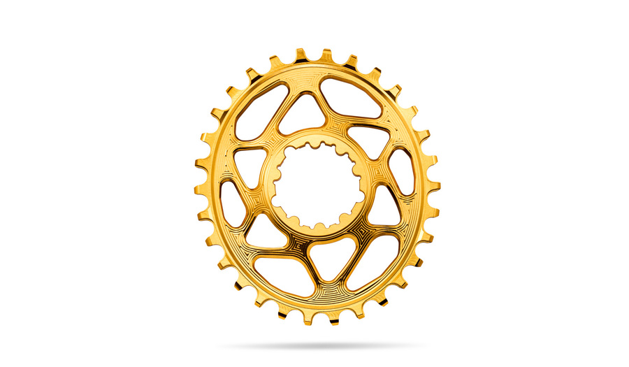 RODA PED.AbsBLACK SRAM OVAL BOOST 34D GOLD
