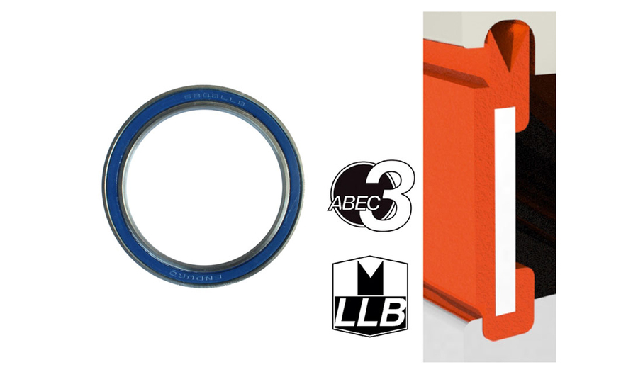ROLAMENTO ENDURO 6808 LLB - 40x52x7-31,30gr