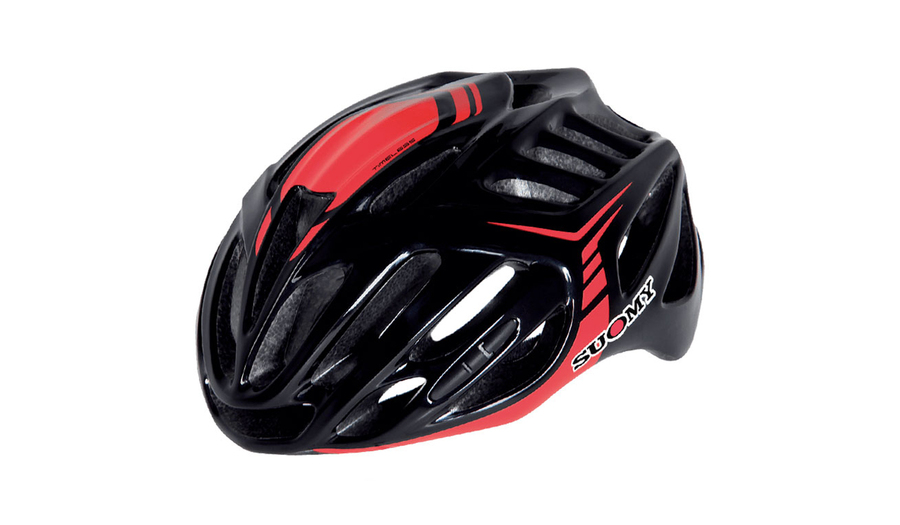 CAPACETE SUOMY TIMELESS BLACK/RED 