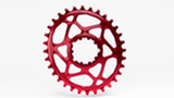 RODA PED.AbsBLACK SRAM OVAL BOOST 32D RED
